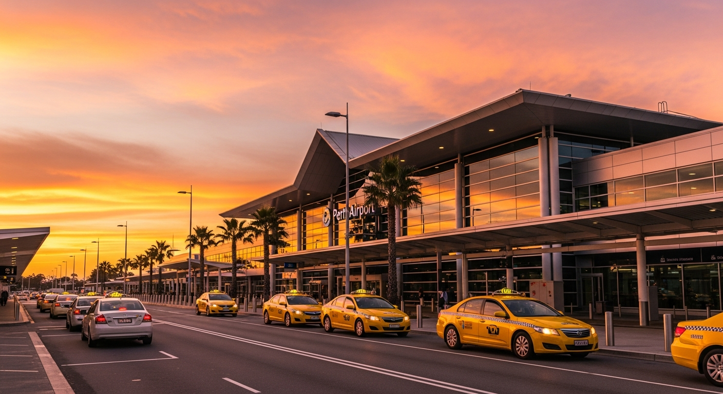 Perth Airport taxi