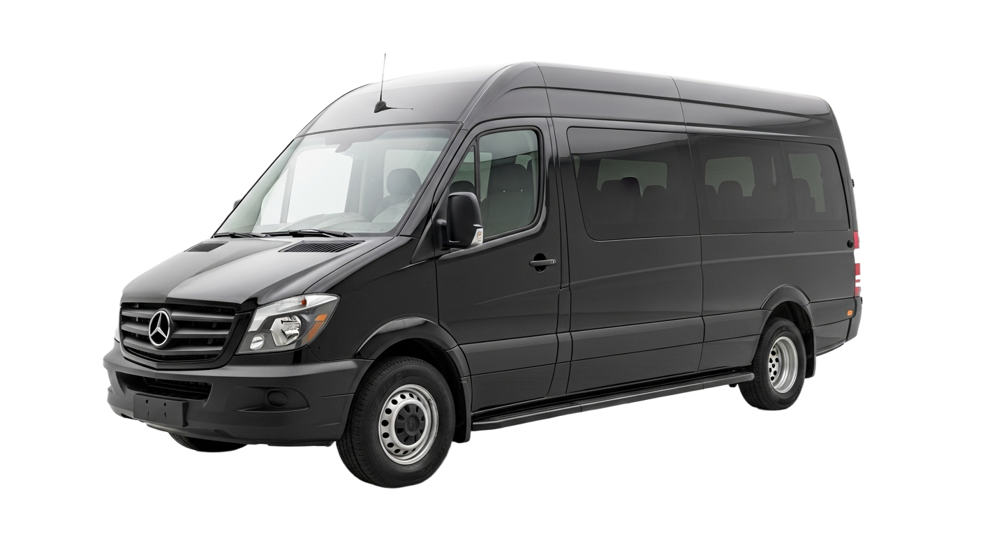 Black maxi van