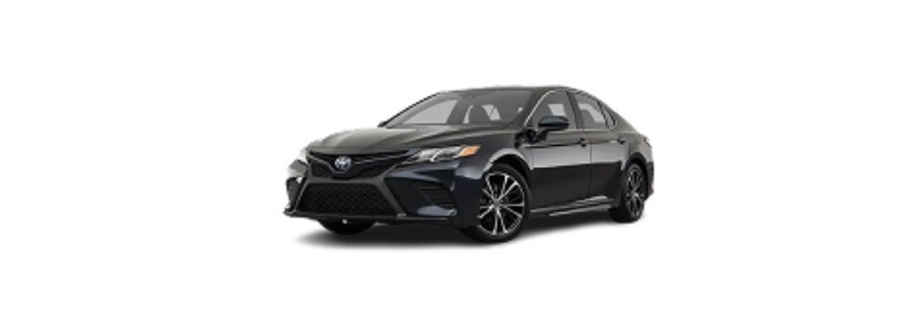 Black Toyota Camry sedan