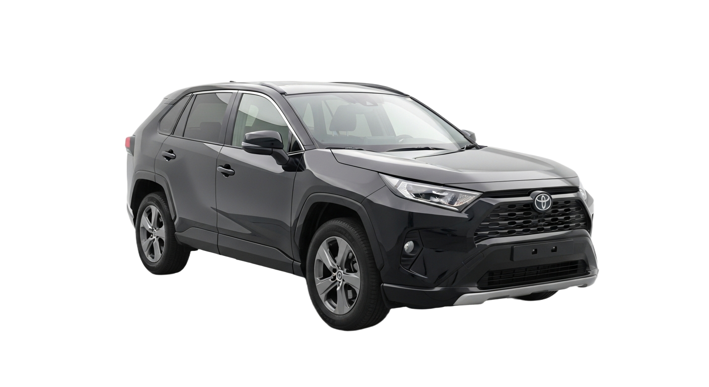 Black Toyota RAV4 SUV